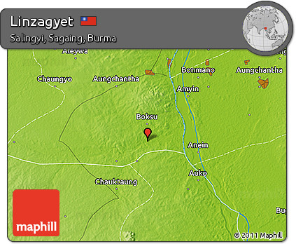 Physical 3D Map of Linzagyet