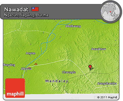 Physical 3D Map of Nawadat
