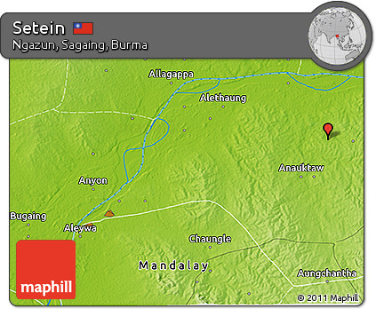 Physical 3D Map of Setein