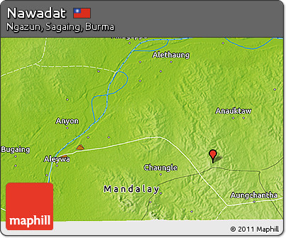 Physical 3D Map of Nawadat