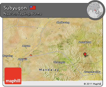 Satellite 3D Map of Subyugon
