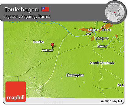 Physical 3D Map of Taukshagon