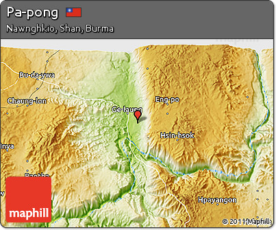 Physical 3D Map of Pa-pong