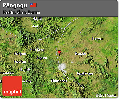 Satellite 3D Map of Pāngngu