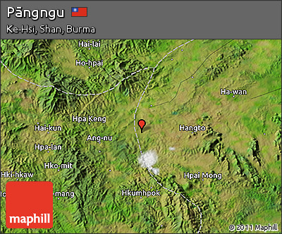 Satellite 3D Map of Pāngngu