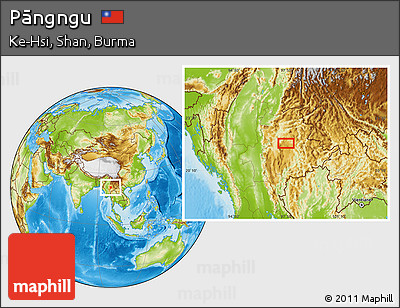 Physical Location Map of Pāngngu