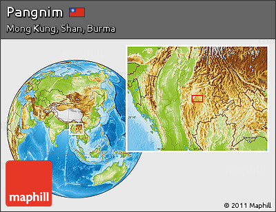 Physical Location Map of Pangnim