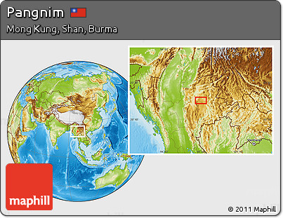 Physical Location Map of Pangnim