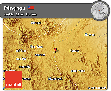 Physical Map of Pāngngu