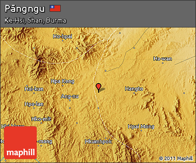 Physical Map of Pāngngu