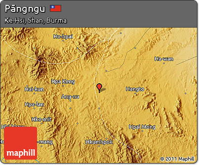 Physical Map of Pāngngu