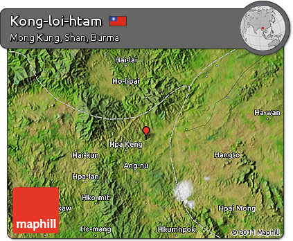 Satellite Map of Kong-loi-htam