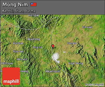 Satellite Map of Möng Nim