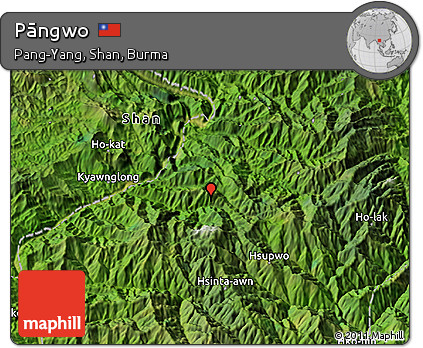Satellite 3D Map of Pāngwo
