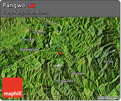 Satellite 3D Map of Pāngwo