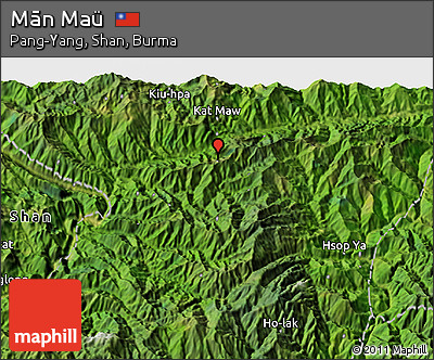 Satellite 3D Map of Mān Maü
