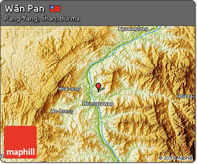Physical Map of Wān Pan