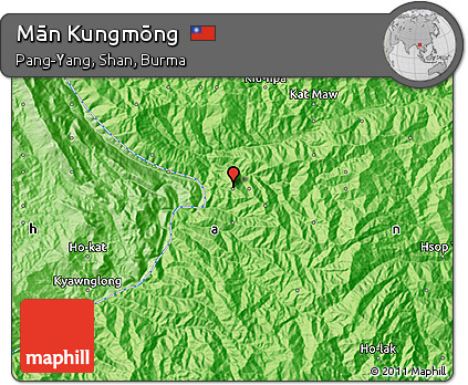 Political Map of Mān Kungmōng