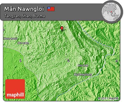 Political Map of Mān Nawngloi