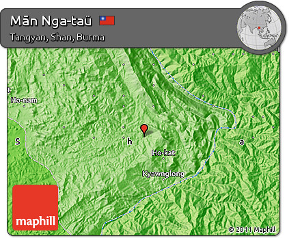 Political Map of Mān Nga-taü