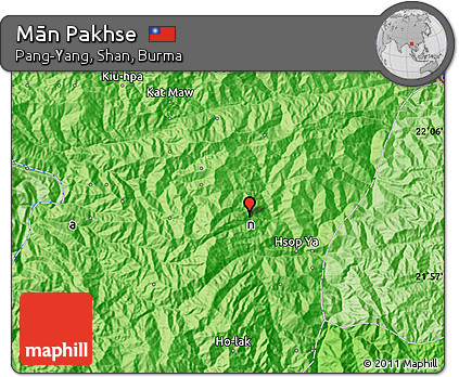 Political Map of Mān Pakhse