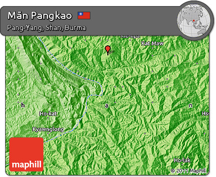 Political Map of Mān Pangkao