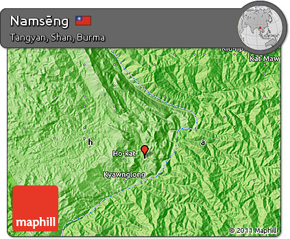 Political Map of Namsēng