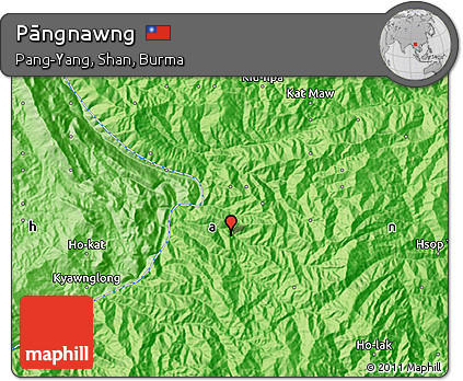 Political Map of Pāngnawng