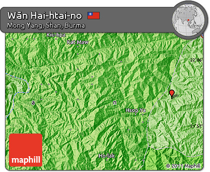 Political Map of Wān Hai-htai-no