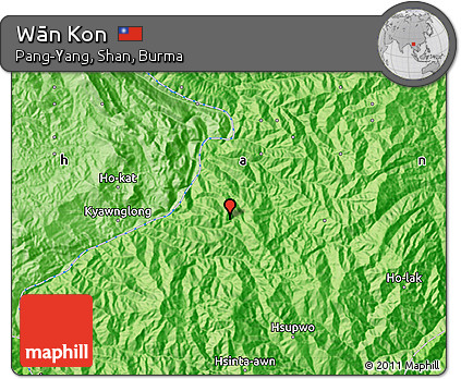 Political Map of Wān Kon