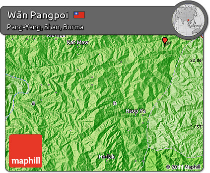 Political Map of Wān Pangpoi