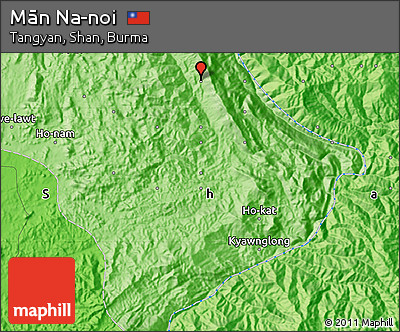 Political Map of Mān Na-noi