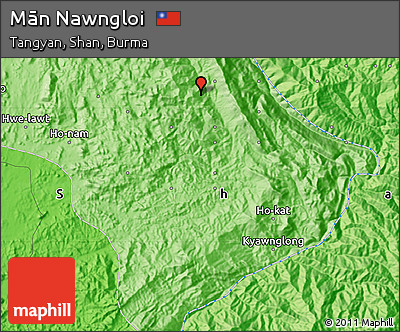 Political Map of Mān Nawngloi