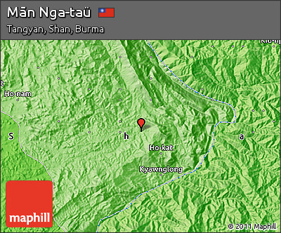 Political Map of Mān Nga-taü