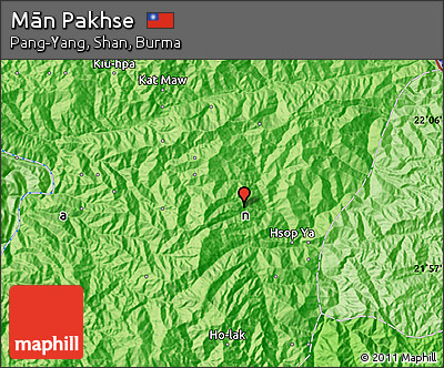 Political Map of Mān Pakhse