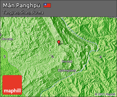 Political Map of Mān Panghpü