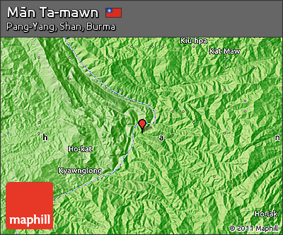 Political Map of Mān Ta-mawn