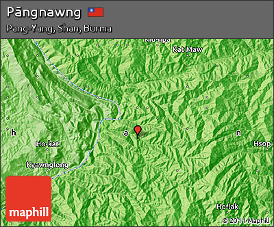 Political Map of Pāngnawng