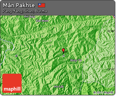Political Map of Mān Pakhse