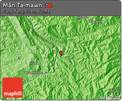 Political Map of Mān Ta-mawn
