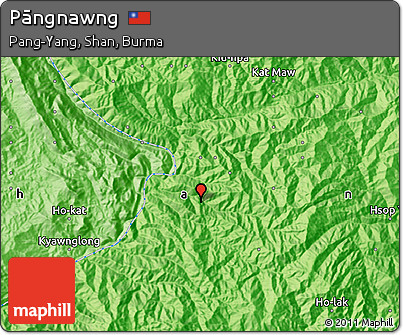 Political Map of Pāngnawng