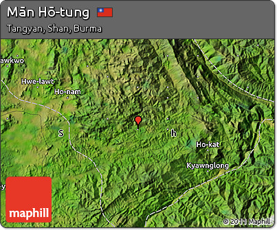 Satellite Map of Mān Hō-tung