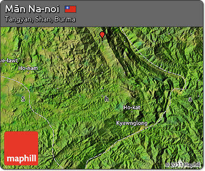 Satellite Map of Mān Na-noi