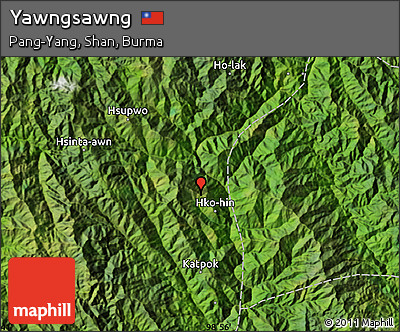Satellite Map of Yawngsawng