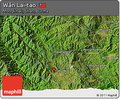 Satellite 3D Map of Wān Lai-tao