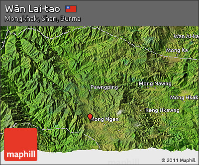 Satellite 3D Map of Wān Lai-tao