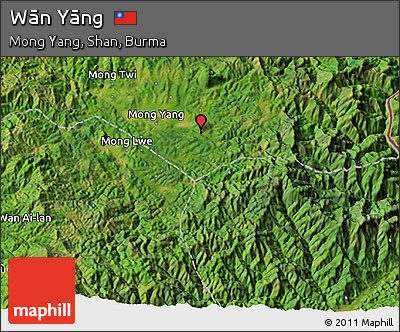 Satellite 3D Map of Wān Yāng