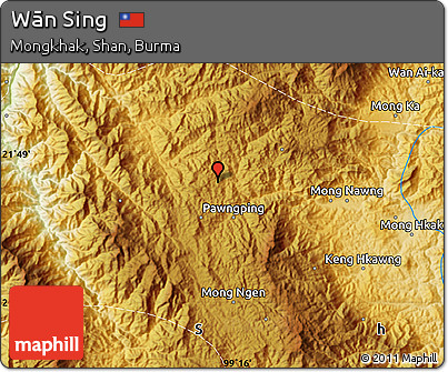 Physical Map of Wān Sing