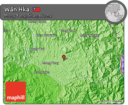 Political Map of Wān Hka