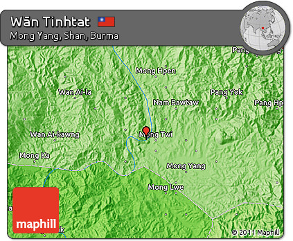 Political Map of Wān Tinhtat